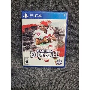 PS4 Doug Flutie's Maximum Football 2020 - Sony PlayStation 4 No Manual Tested